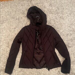 Bernardo Puffer Packable Black Jacket